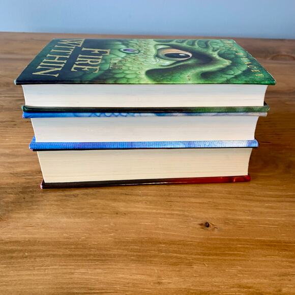 The Last Dragon Chronicles Lot Set Books 1-3 Chris D'Lacey Hardcover 1st Ed - Picture 11 of 16